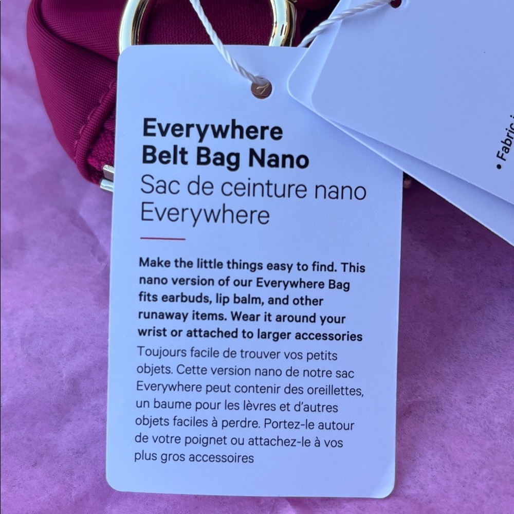 Authentic Lululemon Everywhere Belt Bag Nano - Picture 16 of 16